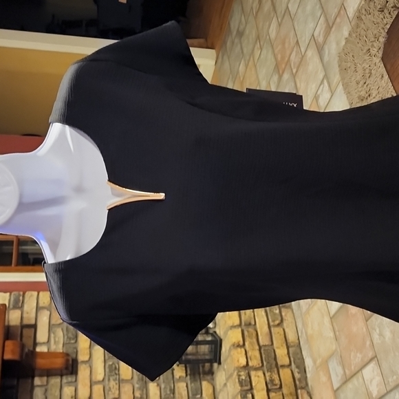 🌺Alyx NWT Peplum Style Top with Gold Metal Detail - Picture 2 of 12